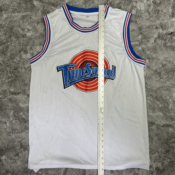 Tune Squad Bugs Jersey Adult L White #1 Space Jam Sewn - Picture 5 of 5